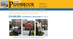 Desktop Screenshot of pennbrookapartments.com